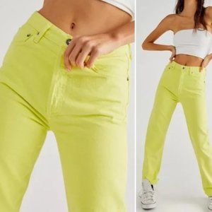 Agolde 90's Pinch Waist High Rise Straight Jeans